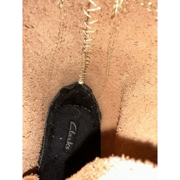 Men's Clarks Steel Shanks Crewson Leather Winter Waterproof Snow Duck Boots 10M - Picture 5 of 15